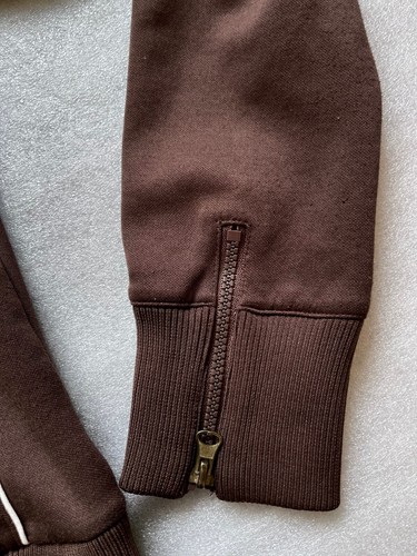 Y2K VOLCOM ZIP FRONT UNIVERSITY JACKET, TRAFFIC IN THE SKY, JR'S L, EUC - Picture 7 of 11