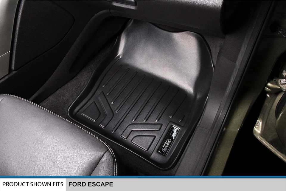SMARTLINER Floor Mats 13-19 Ford Escape | 13-18 Ford C-Max | 15-16 Lincoln MKC Foto 3 de 4