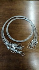 1 DOZEN 10' DROWNING CABLES 7X7 1/8  DROWNER TRAPPING BEAVER SOUTHERN SNARES