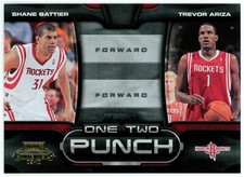 2009-10 Playoff Contenders One Two Punch Gold Shane Battier Trevor Ariza /100