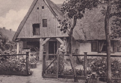 Vorlaubenhaus westlich von Preußisch Holland (Ostpreußen) 1932