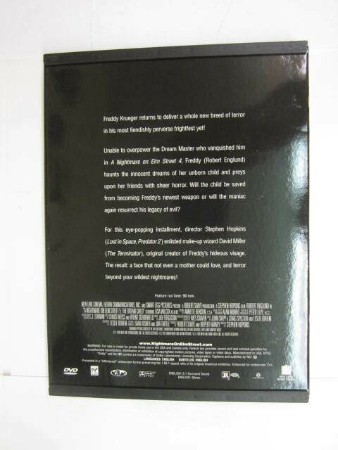 A NIGHTMARE ON ELM STREE 5 - THE DREAM CHILD (DVD, 1999