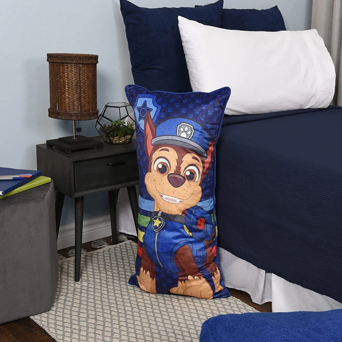 NewPaw Patrol Huggable Multicolored Perfect Cuddly Body Pillow for Kids  -18x36