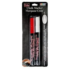 Marvy Uchida : Bistro Chalk Marker set of 2 - Red + White