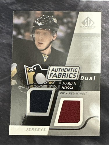 2008-09 SP Game Used Authentic Fabrics AF-HM Marian Hossa Detroit Red Wings