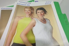 Stylecraft  Knitting Pattern 8107 Carousel DK Tank Tops 32-42