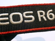 Canon EOS R6 mirrorless camera shoulder strap neck 3cm wide - Genuine OEM