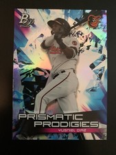 2019 Bowman Platinum Yusniel Diaz Prismatic Prodigies #PPP23 Card