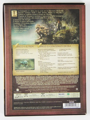 El Señor De Los Anillos Las Dos Torres Película DVD Edición Especial 2 DVD - Imagen 2 de 6