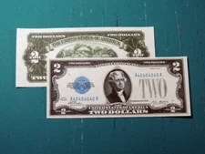 Fantasy $2 1928 Silver Certificate US Paper Money Currency Never Issued Copy