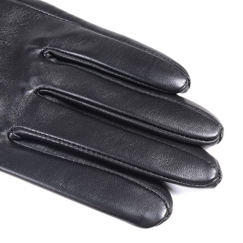 Men's Real Leather Medieval Renaissance Long Cuff Zipper Gauntlet Long Gloves - Picture 7 of 13