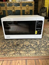 TOSHIBA 800w MICROWAVE 20L MM-MM20P(WH) DEFROST & 5 POWER LEVELS FREE DELIVERY