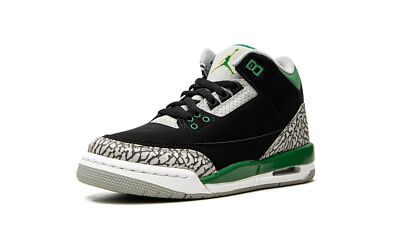 NEW Nike Air Jordan 3 III Retro Pine Green Black 398614-030 GS Sz