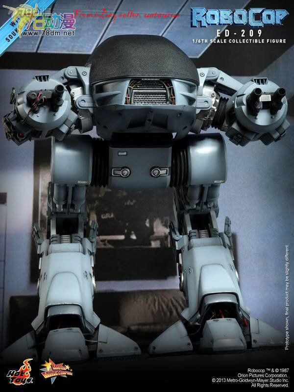 Perfect Hot Toys 1/6 Mms204 Robocop: Ed-209 In Stock New | eBay