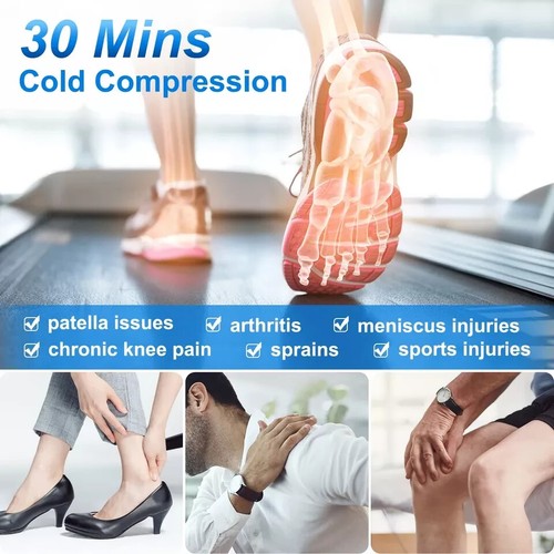 Ankle Ice Pack Wrap Gel Ice Packs for Swelling Injuries Reusable Foot Achilles - Picture 3 of 6