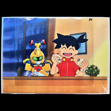 MEDABOTS SPIRITS Metabbe & Ikki Original Animación Arte Celular Japón 2000 (G)