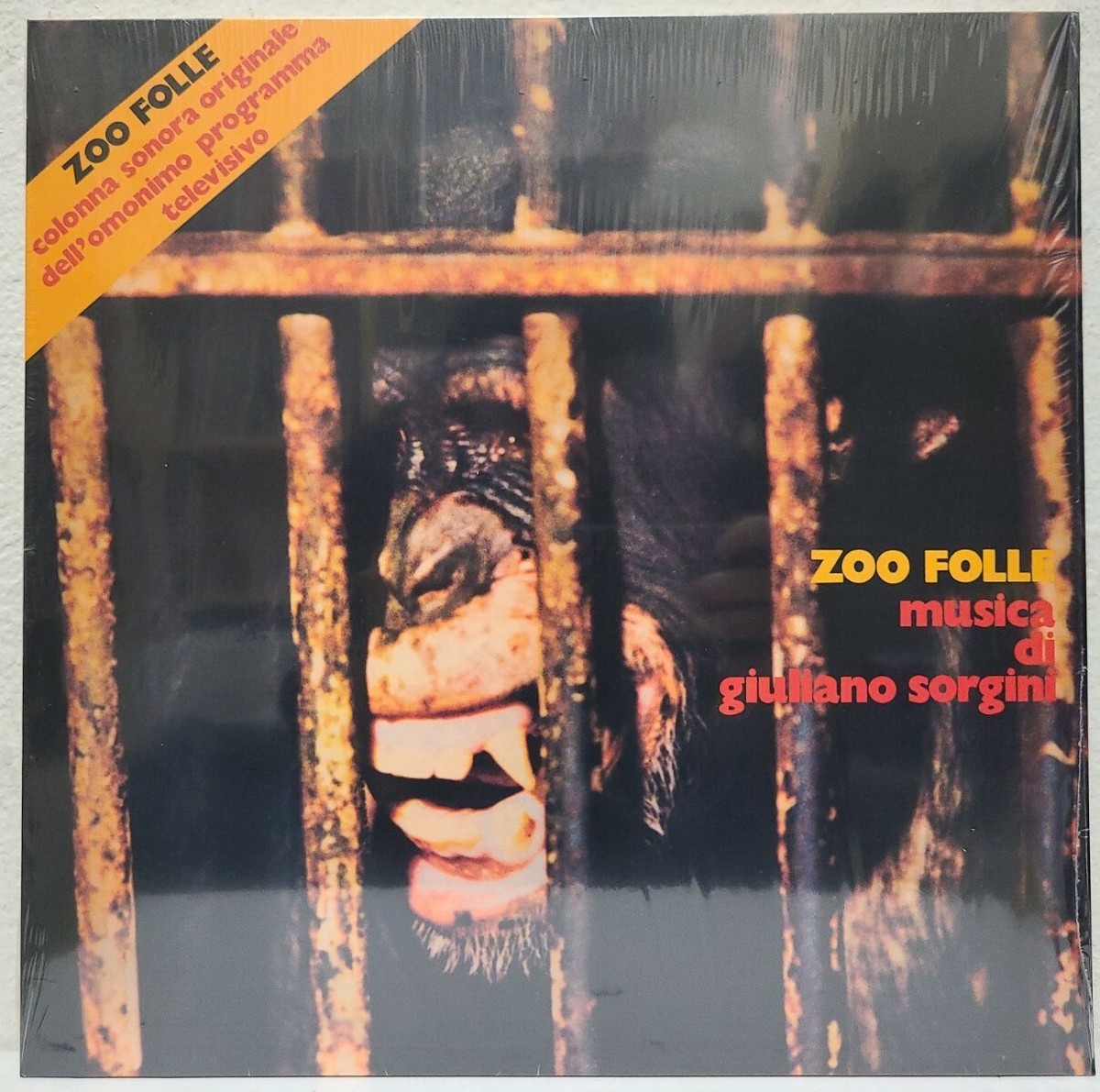 RARE Giuliano Sorgini - Zoo Folle 2016 Four Flies 180G LP