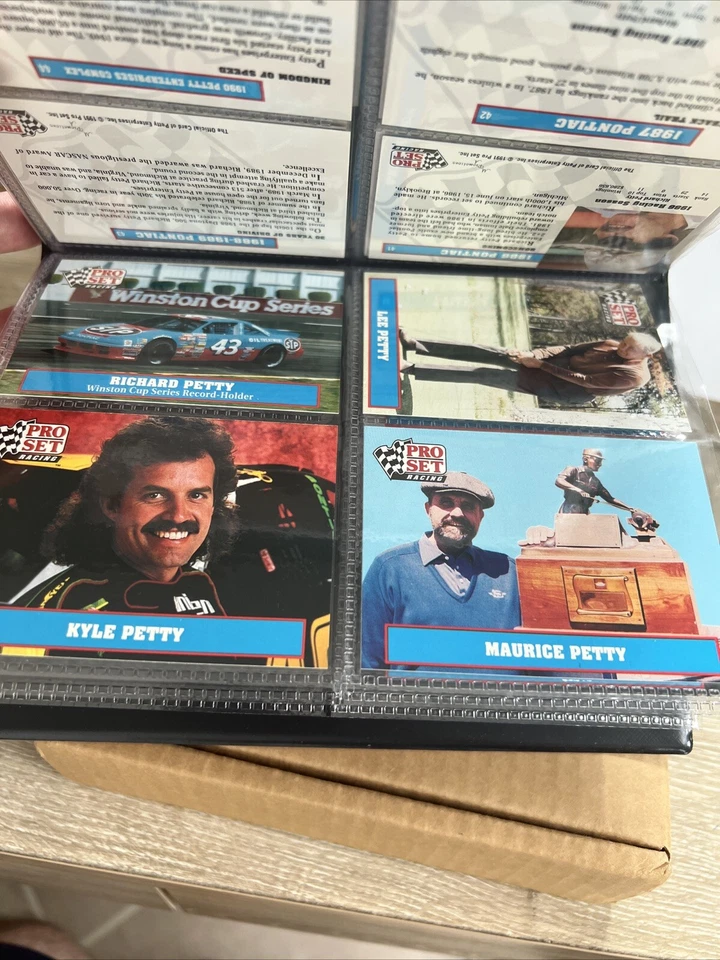 1990 Pro Set Racing Petty Family Racing Collection - Image 3 of 4