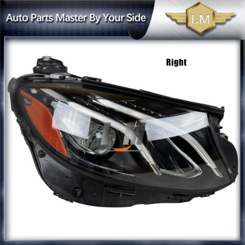 Passenger RIGHT LED Headlight For 2017-2020 Mercedes Benz E-Class 