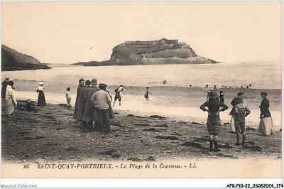 AFKP10-0873-22 - SAINT-QUAY-PORTRIEUX - la plage de la comtesse