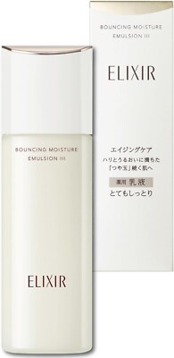 ELIXIR Bouncing Moisture Emulsion III SP3 Very Moist Type 130ml