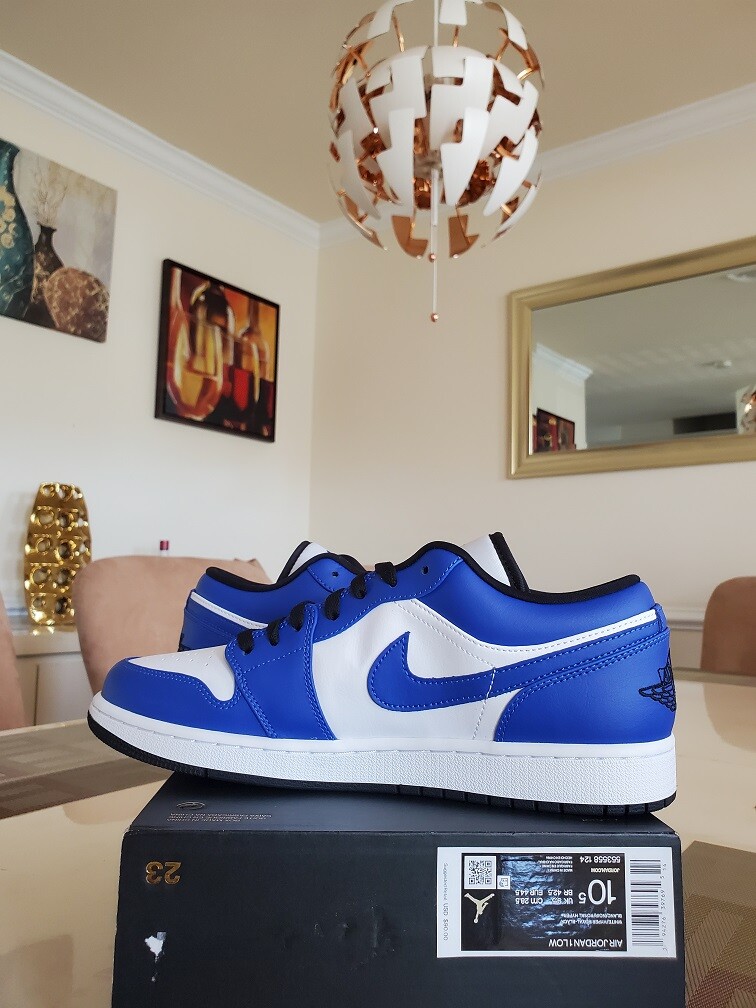 Nike Air Jordan 1 One Low Game Royal Jackie Robinson Mid High