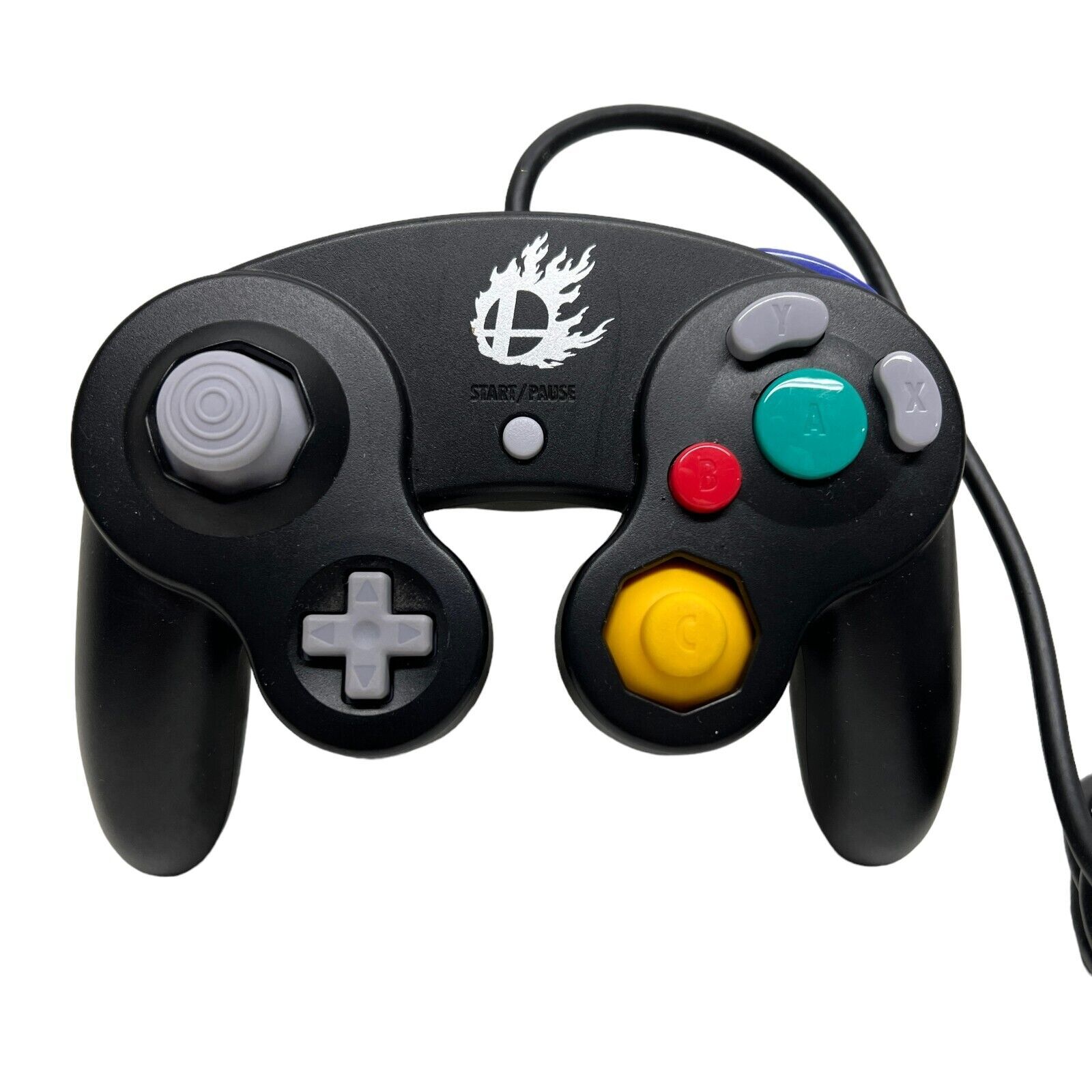 Nintendo GameCube Controller - Black Super Smash Bros - Official Authentic OEM