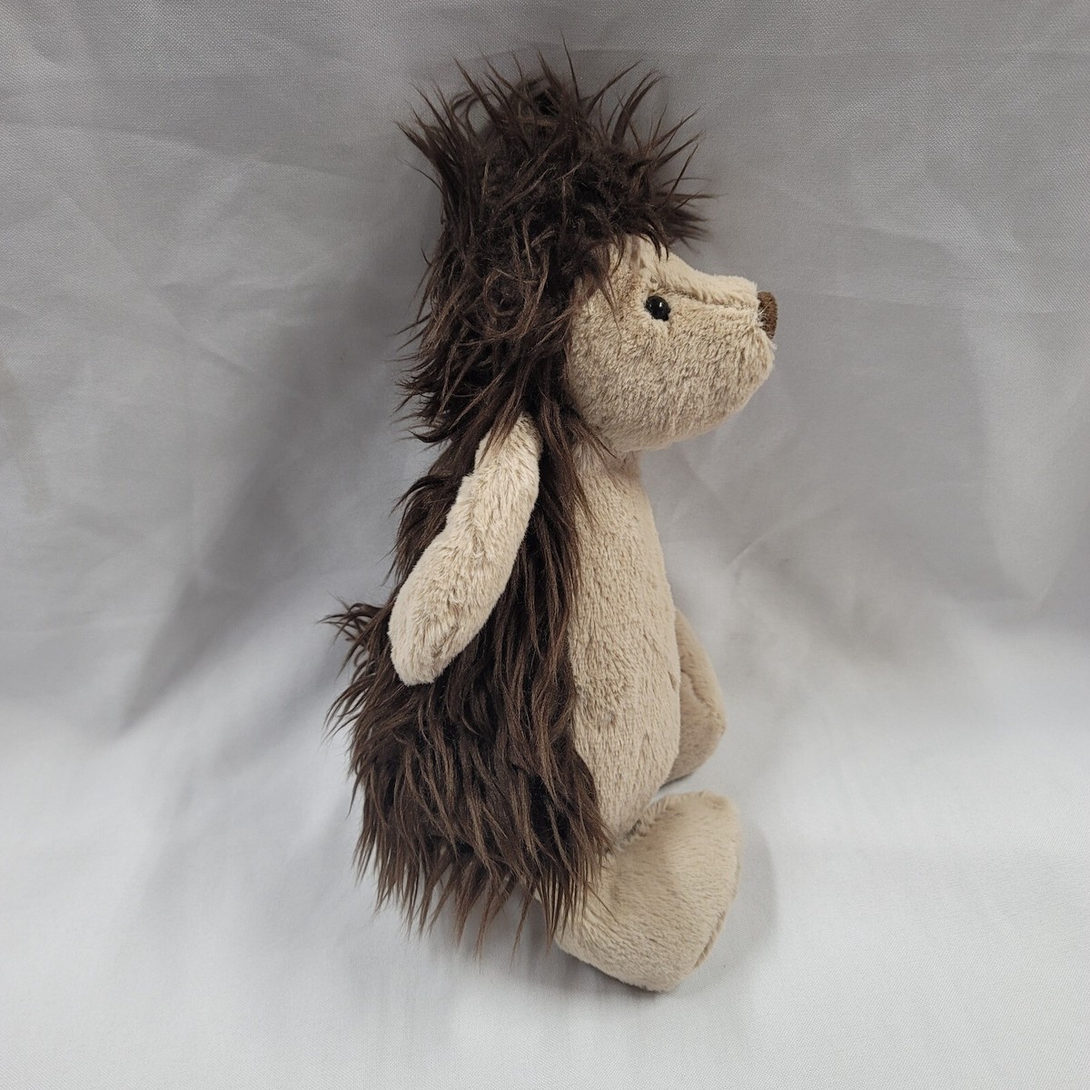 Jellycat London Medium Bashful Spike Hedgehog Stuffed Plush Toy