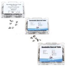 50sets Dental Bondable Buccal Tube ROTH/MBT 022 Sgl Tube 1st Molar MONOBLOCK OR