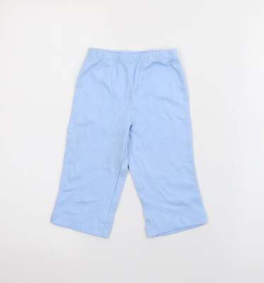 Carters babyblau Baumwollmischung Jogginghose Größe 12 Monate