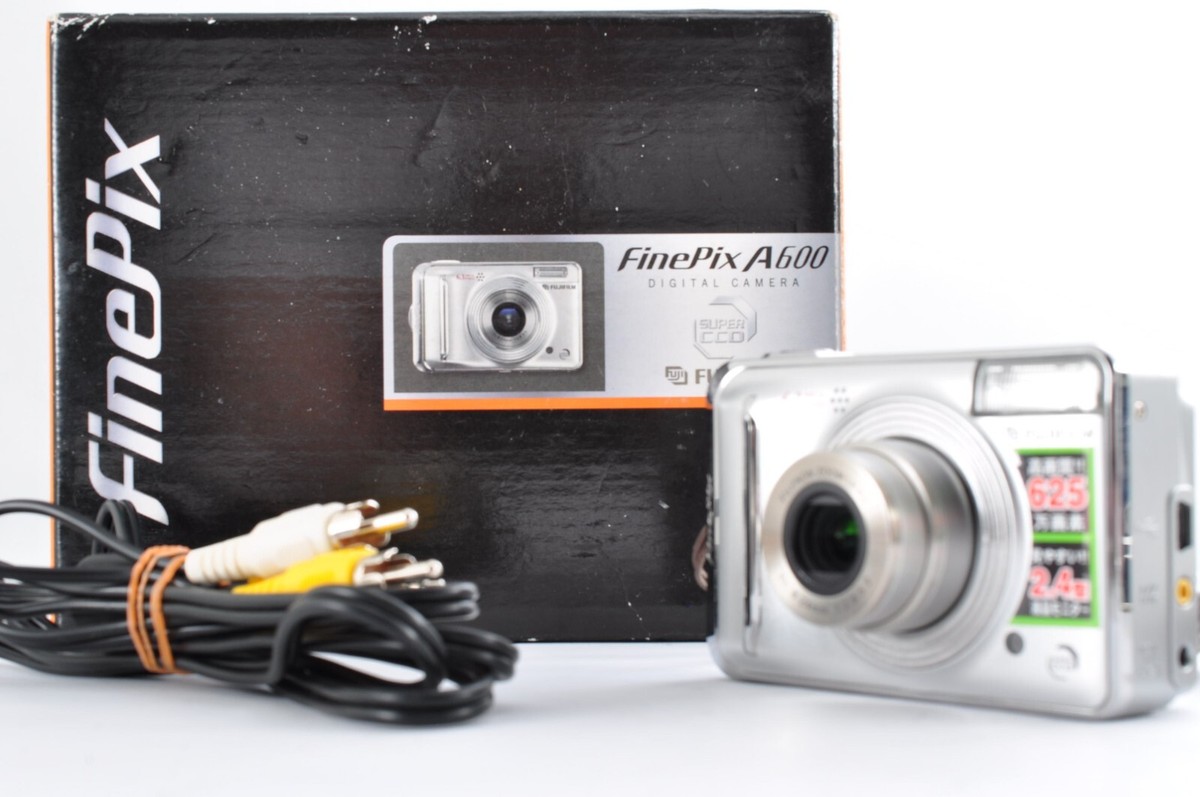 Fujifilm Finepix A600 Silver 6.3MP Digital Camera [Exc+5/C