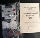 MICRONTA TRANSISTOR TESTER with MANUAL - Model No. 22-024 Vintage