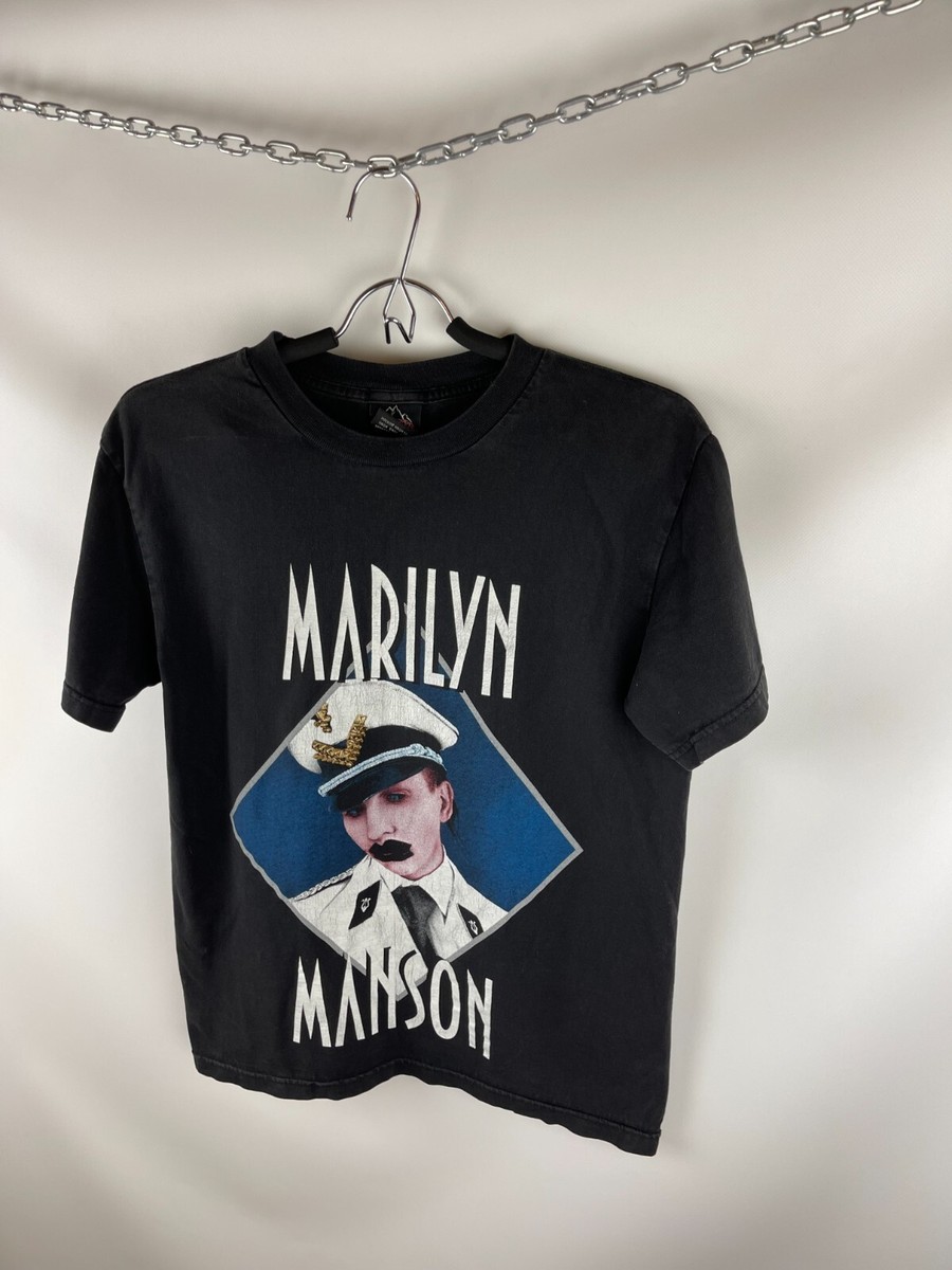 MARILYN MANSON Tシャツ Marilyn Manson vintage big logo band tee shirt | eBay