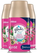 Glade Automatic Spray Refill, Air Freshener for Home and Bathroom, Tropical B...