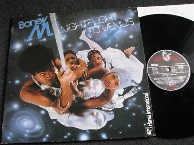 Boney M.-Nightflight to Venus LP-1978 Germany-Hansa 26 026 OT- 5 Postcards