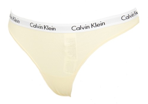 Packung mit 3 Tanga Slip Frauen Dame Tripack CK CALVIN KLEIN Artikel QD3587E THO - Bild 35 von 92