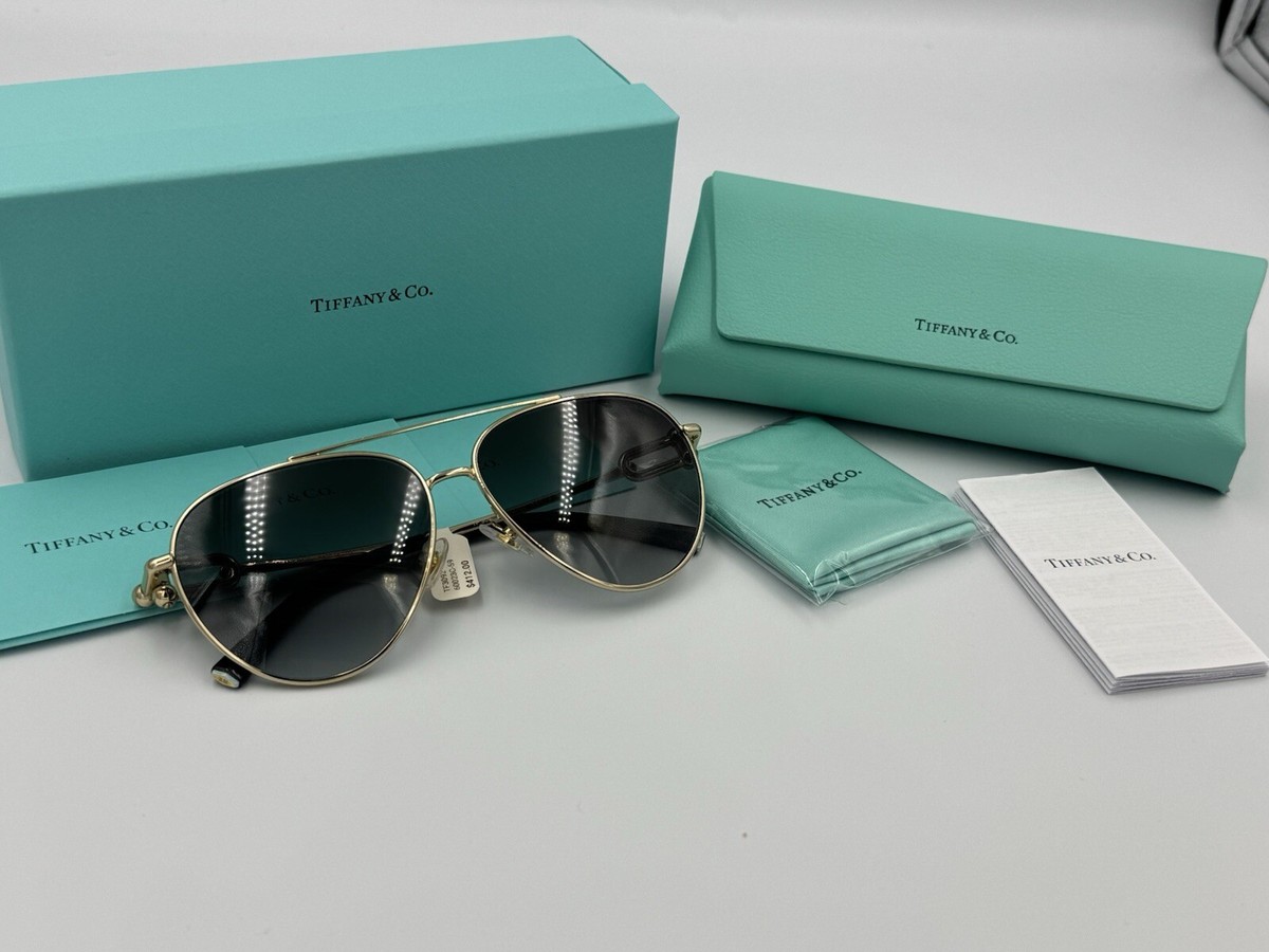 Diamond Point Tiffany Blue Aviator Sunglasses Tiffany Sunglasses