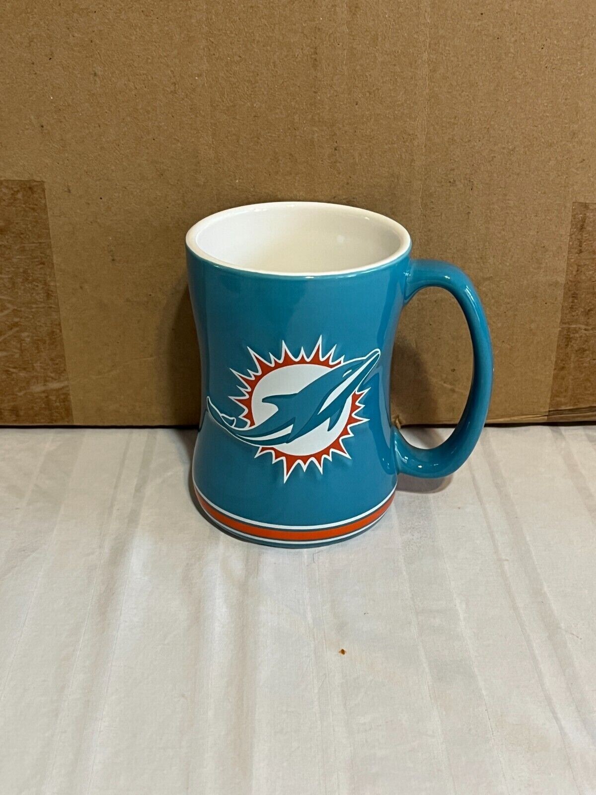 Miami Dolphins NFL 14oz Coffee Mug Cup Logo Brands New | eBay