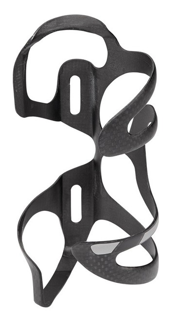 Whisky No.9 SEL Carbon Water Bottle Cage Left Side UD Matte Black