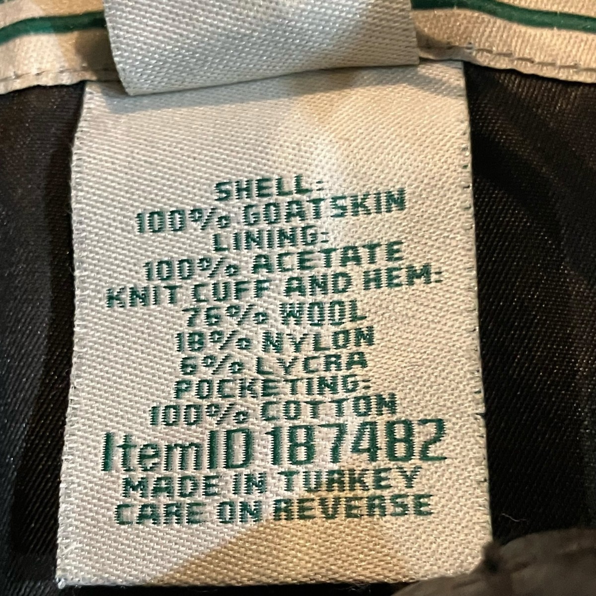 L. L. Bean Leather Jacket Brown Size: L [170526] (L.L.Bean) image 6
