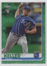 2019 Topps Chrome Green Refractor 14/99 Brad Keller #54 Rookie RC 4pn