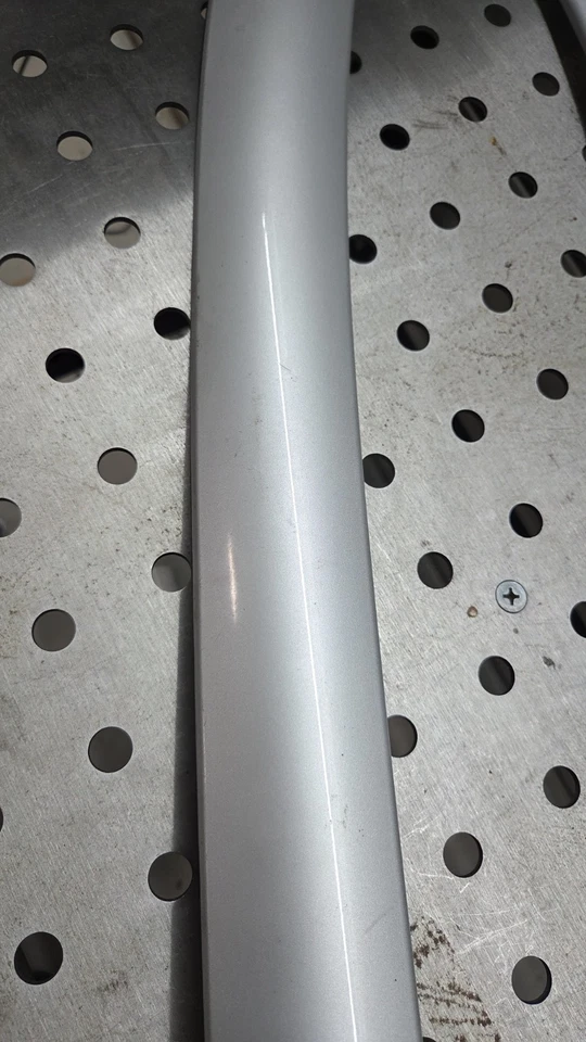 06-12 Mitsubishi Eclipse A Pillar Windshield Moulding Set Silver - Image 4 of 4