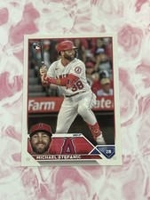 2023 Topps Update Michael Stefanic Rookie #US124 Los Angeles Angels RC (Y)