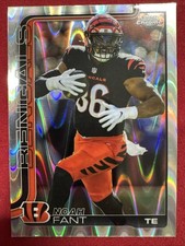2025 Topps Chrome - Noah Fant  #274 RayWave Refractor Cincinnati Bengals