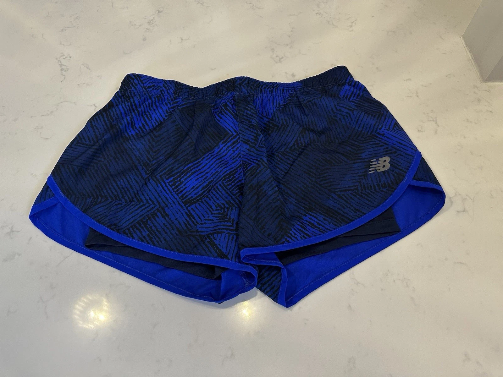 New Balance pantaloncino donna stampato volo veloce medio