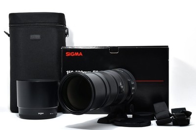 [Near Mint+++ w/Box] Sigma AF APO 150-500mm f/5-6.3 DG OS HSM Lens Nikon F JAPAN