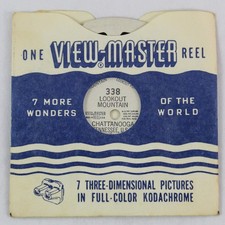 Vintage Sawyer's ViewMaster Lookout Mountain 338 World Wonders Collectible