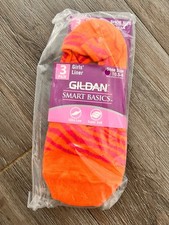 Gildan Girls' Ultra Low Liner Socks 3-pair - fit shoe sizes 10.5- 4
