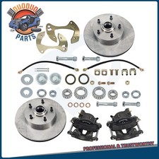 Disc Brake Kit For 1955-64 Chevy Full Size Impala Bel Air Car Deluxe 5 X 4-34 Disc Brake Kit For 1955-64 Chevy Full Size Impala Bel Air Car Deluxe 5 X 4-34