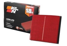 Engine Air Filter: Long Life 18,000 Mile Replacement Air Filter: Compatible